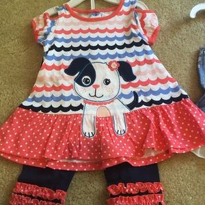 Girls 9/12 months spring/summer outfit